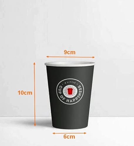 Bicchieri di carta usa e getta, 300 ml, per