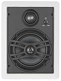 YAMAHA NS-IW660 3-Way In-Wall Speaker System for Custom Install, White