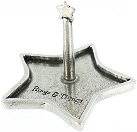 Star Shaped Rings & Things Pewter Ring Holder