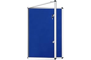 48" x 36" Trade Show Display Case with Shatterproof Sliding Lock