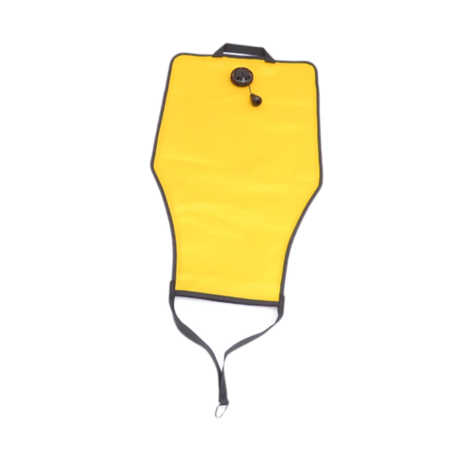 Yiju Diving Lift Bag, Scuba Diving Float Buoy, Buoyancy Bag, Salvage Bag with Valve for Freediving Swimming Accessories