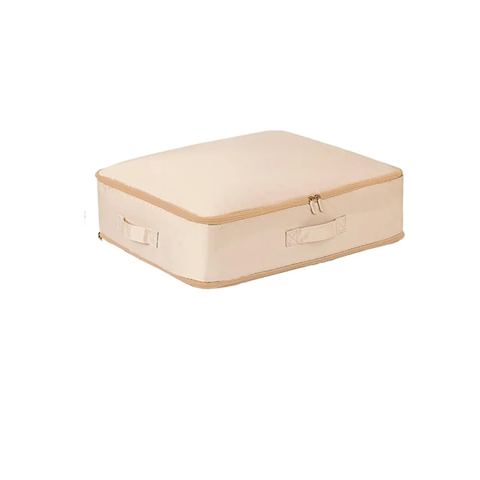 DSFIHJO Pouch Large Foldable Bag Closet Duvet Quilt Blanket Capacity Compressed Cabinet Pillow Organizer Compression Storage(Apricot pink-M)