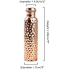 Pure Copper Water Bottle - Handcrafted Water Bottle For