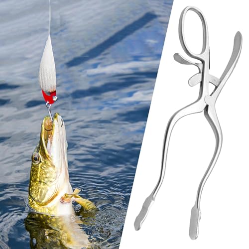 Pinza de labios de pescado multifuncional con agarre de acero inoxidable 3