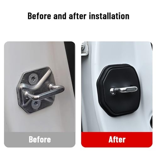 Loquets en silicone et accessoires de protection pour Ford Focus - 4