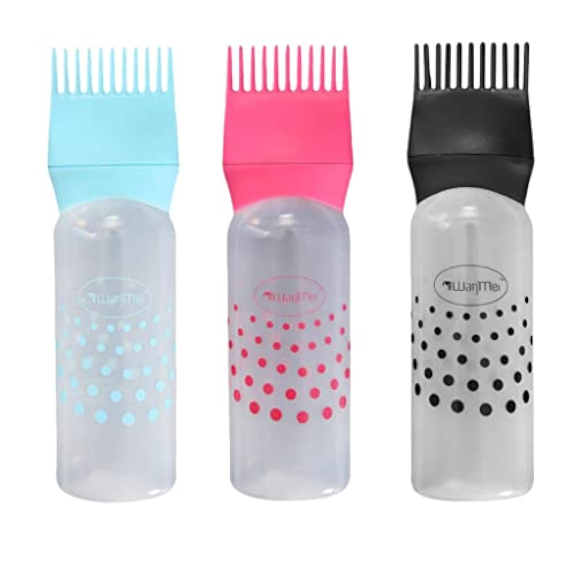 Empty Hair Dye Applicator Dispenser Brush, 120ml