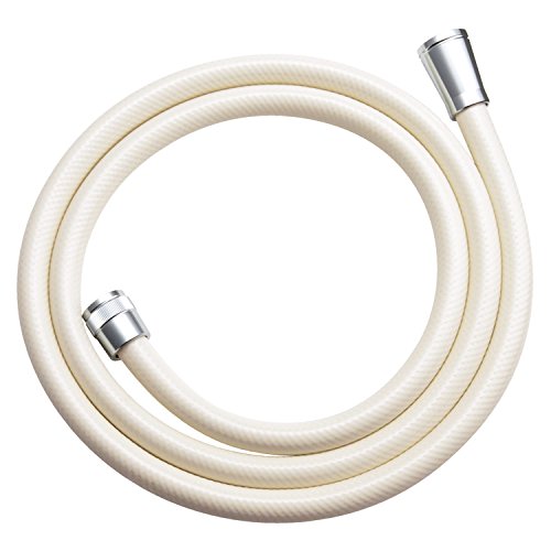 ガオナ これカモ シャワーホース 取替用 1.8m(アダプター付 ほとんどのメーカーに対応 アイボリー) GA-FF010