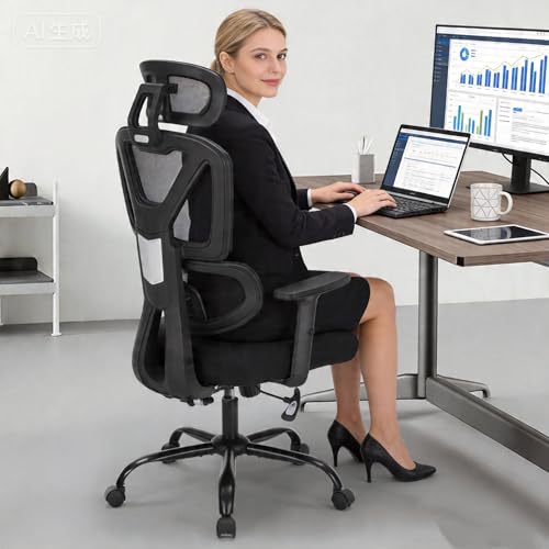 Ergonomic Mesh Desk Chair with Lumbar