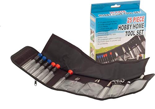 Goldtool GPL-139, 25 Pieces Hobby/Home Tool Set Kit