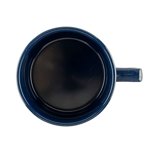 Set de 4 mugs de melamina resistentes, 11 oz, azul Texas miniatura 3