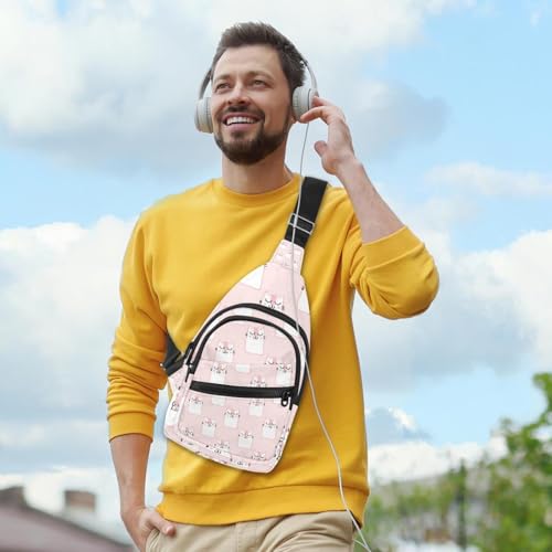 Sac à bandoulière imperméable de haute qualité aux finitions soignées pour petits objets