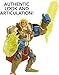 Masters of the Universe and He-Man He-Man Action Figure in Grayskull Armor with Power Attack Move & 2 Accessories Inspired by MOTU Netflix Animated Series, 5.5-in Collectible Toy for Kids Ages 4Y+