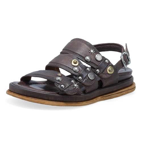 A.S.98 Scotty   Sandalias para mujer, Marrón, 5.5 6