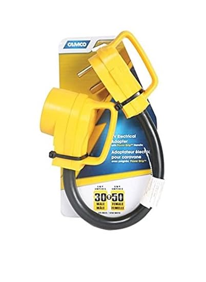 Camco 55183 30/50A RV Elec Adapter