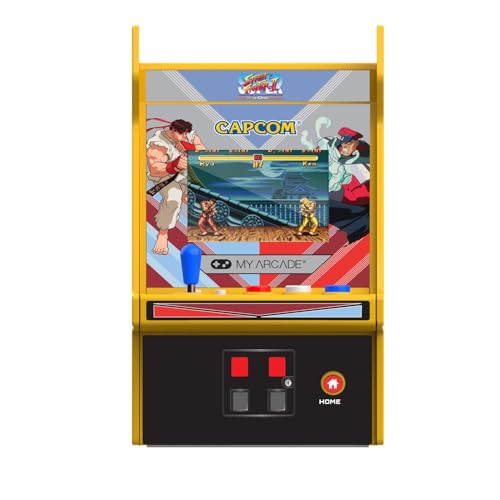 My Arcade Super Street Fighter II Micro Player Pro: 2 Games in 1, 6.75" Mini Arcade Machine, Fully playable Video Game Collectible - Image 8
