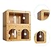 Baoblaze Cardboard Cat House Scratch Post Decor Scratcher Pad Cardboard Bed Cave for Exercising Sleeping Kitten Small Animals, L