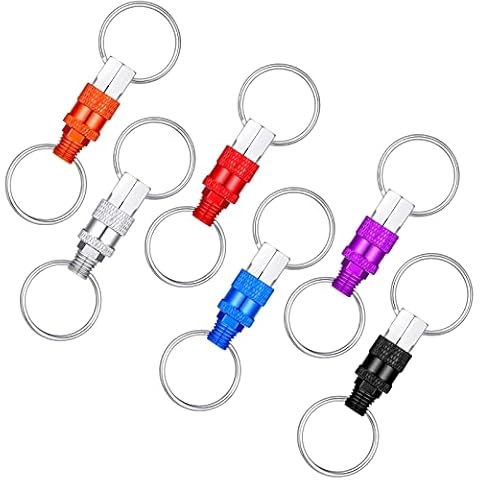Tallew 6 Pack Detachable Keychain Cover