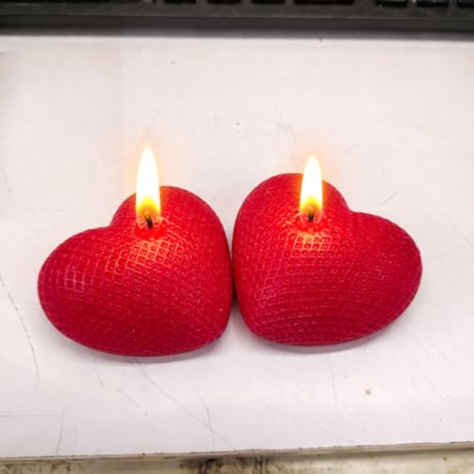 Heart Shaped Scented Candle Gift for Couples
