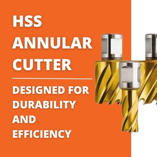 Jancy Slugger by Fein- HSS Dura Annular Cutter with TiN Coating - 3/4 inch Straight Shank, 1 inch Cutting Depth, 1-1/16 inch Bore Diameter- 63134269111 - Thumbnail 2
