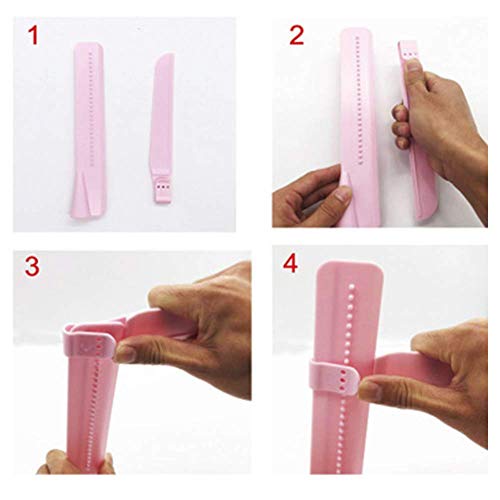 Luzen 3Pcs Adjustable Cake Scraper Spatulas Cake Smoother Bakeware Gadget Tool Kitchen Utensil For Icing thumb #4