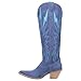 Dingo Boots Women's Thunder Road Fashion Boot, Blue, 7.5
