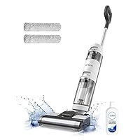 Tineco iFloor 3 Breeze Plus Aspirapolvere Senza Fili per Secco e Umido, Lavapavimenti e Mocio per...