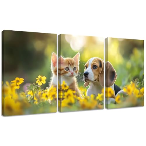 Peinture de diamant chien pour salon chaleureux activité loisir créatif adulte