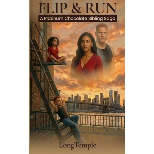 Flip and Run Audiolibro Por Long Temple arte de portada