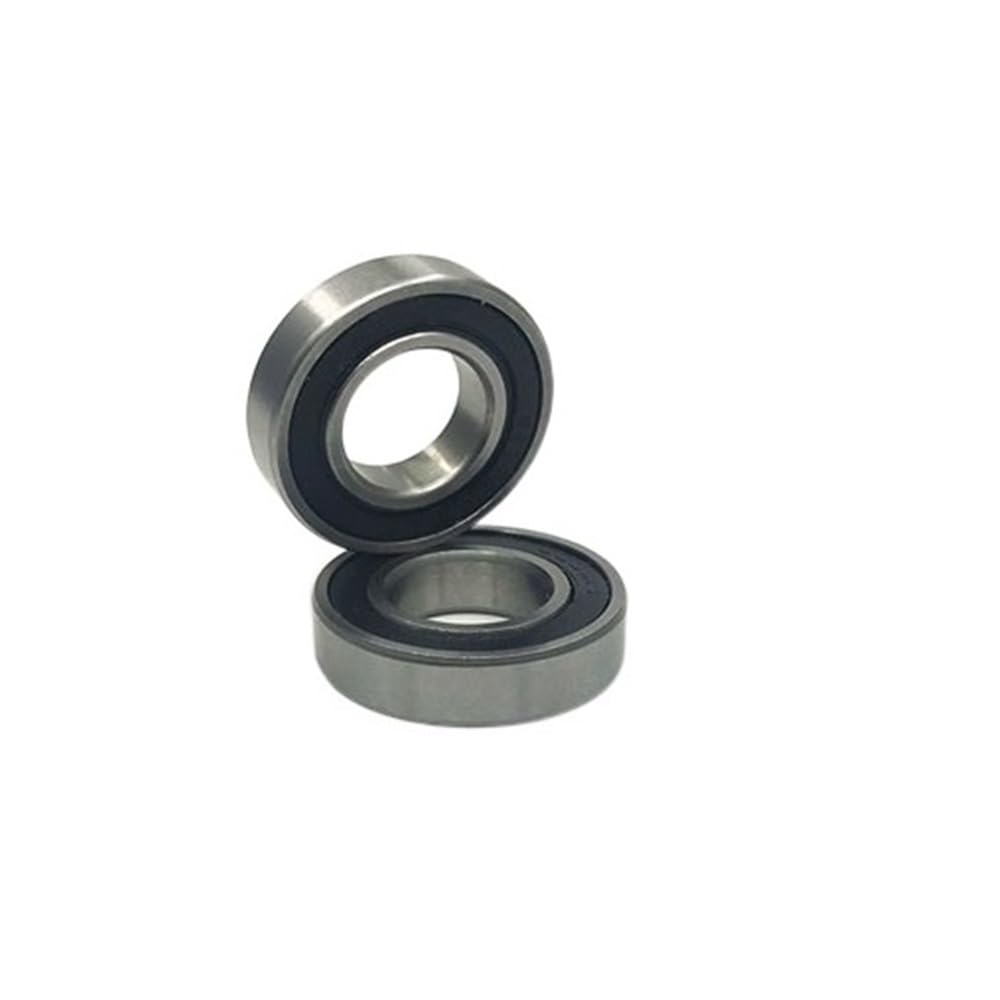 DUKUTS 2 Pcs 6803-2RS Si3N4 Bola Karet Disegel Baja Bola Keramik Hibrida Bantalan 6803 2RS 17 * 26 * 5 Mm untuk Sepeda Bagian