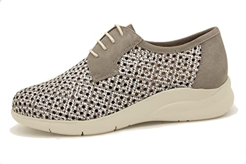 Chaussures pour femme PieSanto 220615 cordon metal couleur vison chic