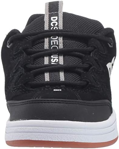 DC boys Syntax Skate Shoe, Black/Grey, 10.5 Big Kid US | Image 1