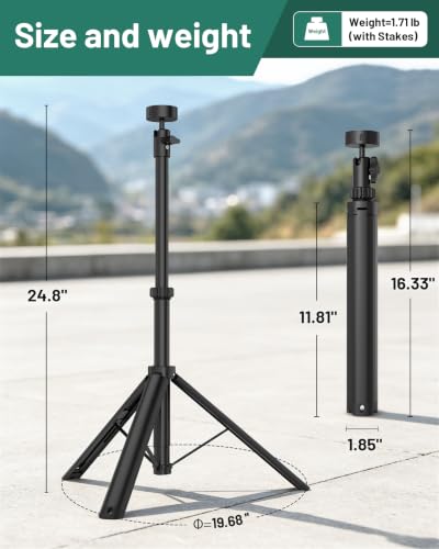 Image of Starlink Mini Aluminum Tripod Mount for All Starlink Mini Models