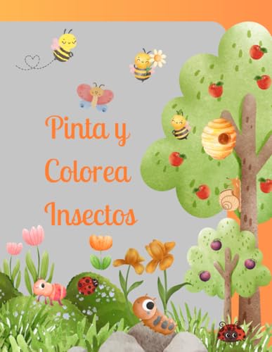 Pinta y Colorea Insectos: 50 Insectos para Colorear: Explora la Belleza de la Naturaleza.
