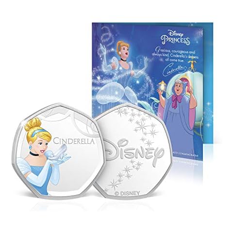 Disney Princess Cinderella Birthday Card with Coin Cover