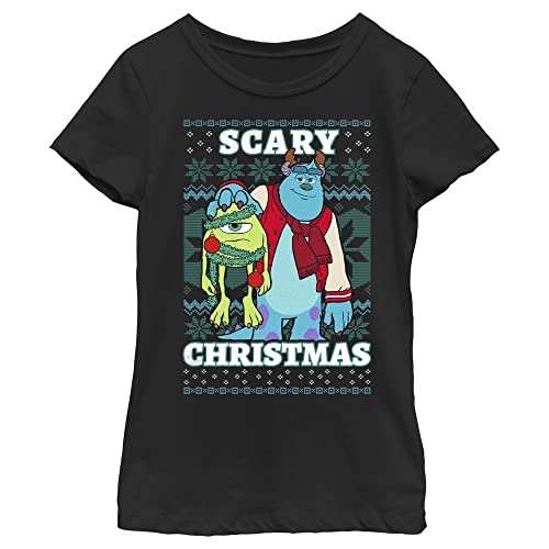 T-shirt Pixar Monstres Cie fille vêtement noir taille L