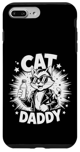 Cat Daddy Vintage Style Retro Design Carcasa para iPhone 7 Plus/8 Plus