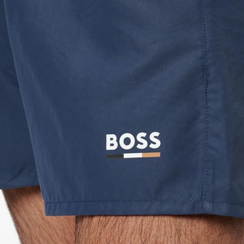 BOSS Męskie szorty kąpielowe, Navy 415, S