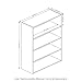 Furinno PASIR Book Shelf, 4-Tier Bookshelf, Bookcase, 9.4