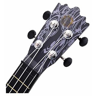 Classic Cantabile BeachBuddy Black Beauty, Ukulélé Soprane ABS - Les Beatles, Paul McCartney, John Lennon, RIngo Starr, George Harrison Classic Cantabile BeachBuddy Black Beauty, Ukulélé Soprane ABS – Image 6