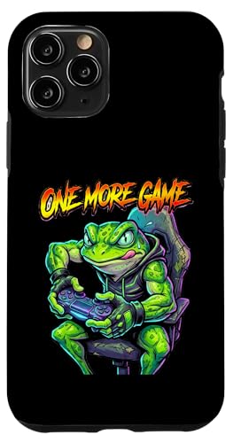 One More Game Funny Frog �Q�[�}�[�M�t�g �Q�[�����D�� T�V���c �X�}�z�P�[�X iPhone 11 Pro �p