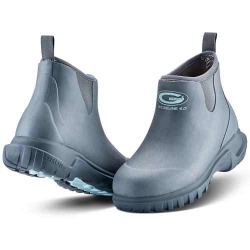 Grubs Shoreline 4.0 Stormy Damen Gummistiefel, isoliert, Grau, Stormy Grey, 38 EU