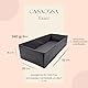 CASACOSA Exact (passend für Ikea Pax 100 cm), Pax Schubladen Organizer, formstabil, Kleiderschrank Organizer, Ordnungssystem Kleiderschrank, 4er-Set