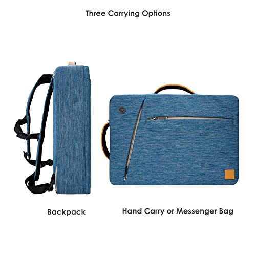 Bolso Mensajero Slate para Portátil 17 Pulgadas Azul miniatura 6