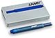 Lamy T10 Tintenpatronen blau (5 Packungen, Blau)