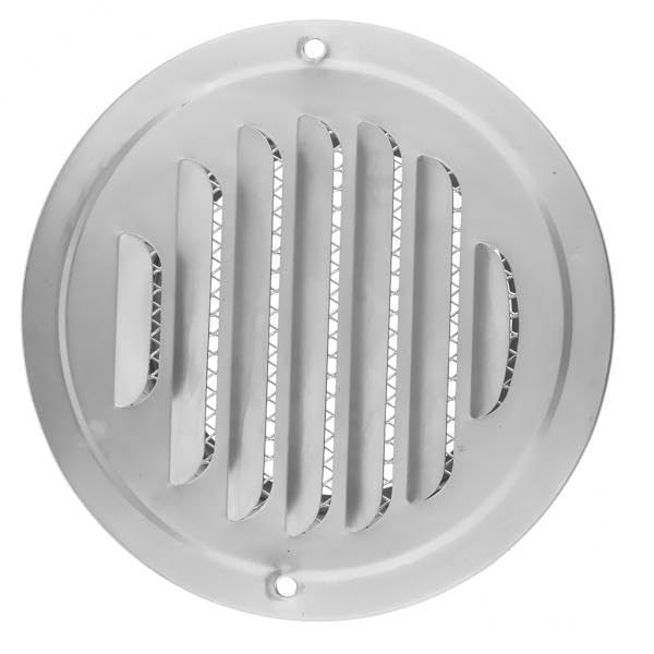 Bnf® 2X Stainless Steel Wall Ceiling Round Air Vent Grille Cover Ventilation Ducting 120mm Business & Industrial | Office | Office Supplies | Other Office Supplies-picture-20