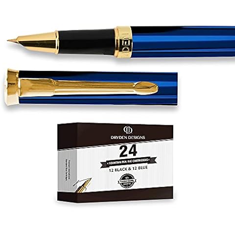 Dryden Designs Fountain Pen with Fine Nib Cover