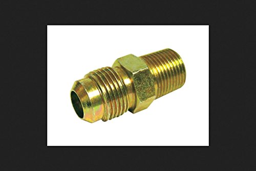 JMF 4505913 0.75 in. MPT Dia. x 0.75 in. MPT Dia. Brass Lead-Free Flare Connector