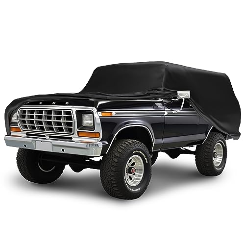 Image of Scratch Resistant Indoor SUV Cover with Warranty Compatible with Mercedes-Benz 2020-2024 GLA-Class - Black Satin Ultra Soft Material SUV Cover SUV Accessories