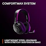SteelSeries Arctis Nova 7 Wireless Multi-Platform Gaming Headset - Neodymium Magnetic Drivers - Dual Wireless 2.4GHz & Bluetooth - 38H USB-C Battery - ClearCast Gen2 AI Mic - PC, PS5, Mobile - 11