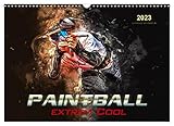 Paintball - extrem cool (Wandkalender 2023 DIN A3 quer), Calvendo Monatskalender